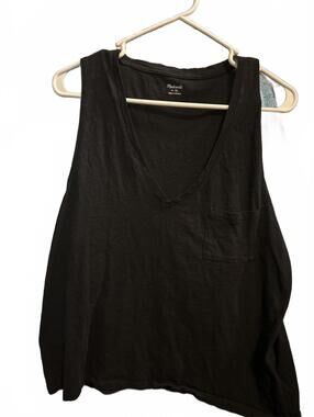 Madewell XL Black Tank